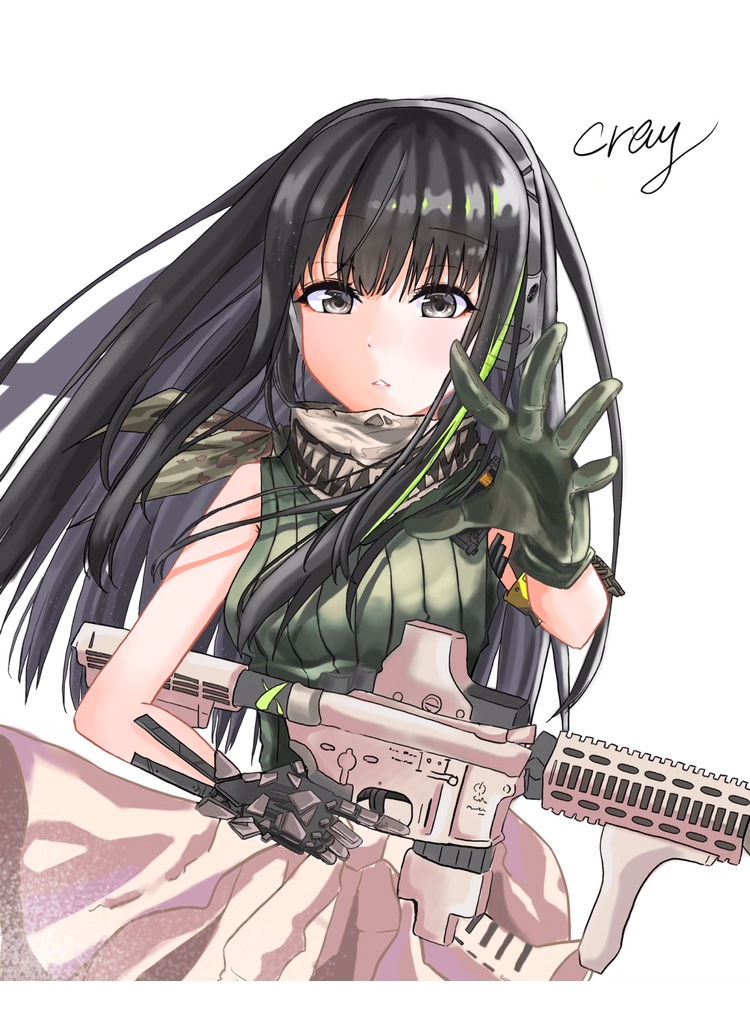 M4A1涂鸦-少女前线M4A1