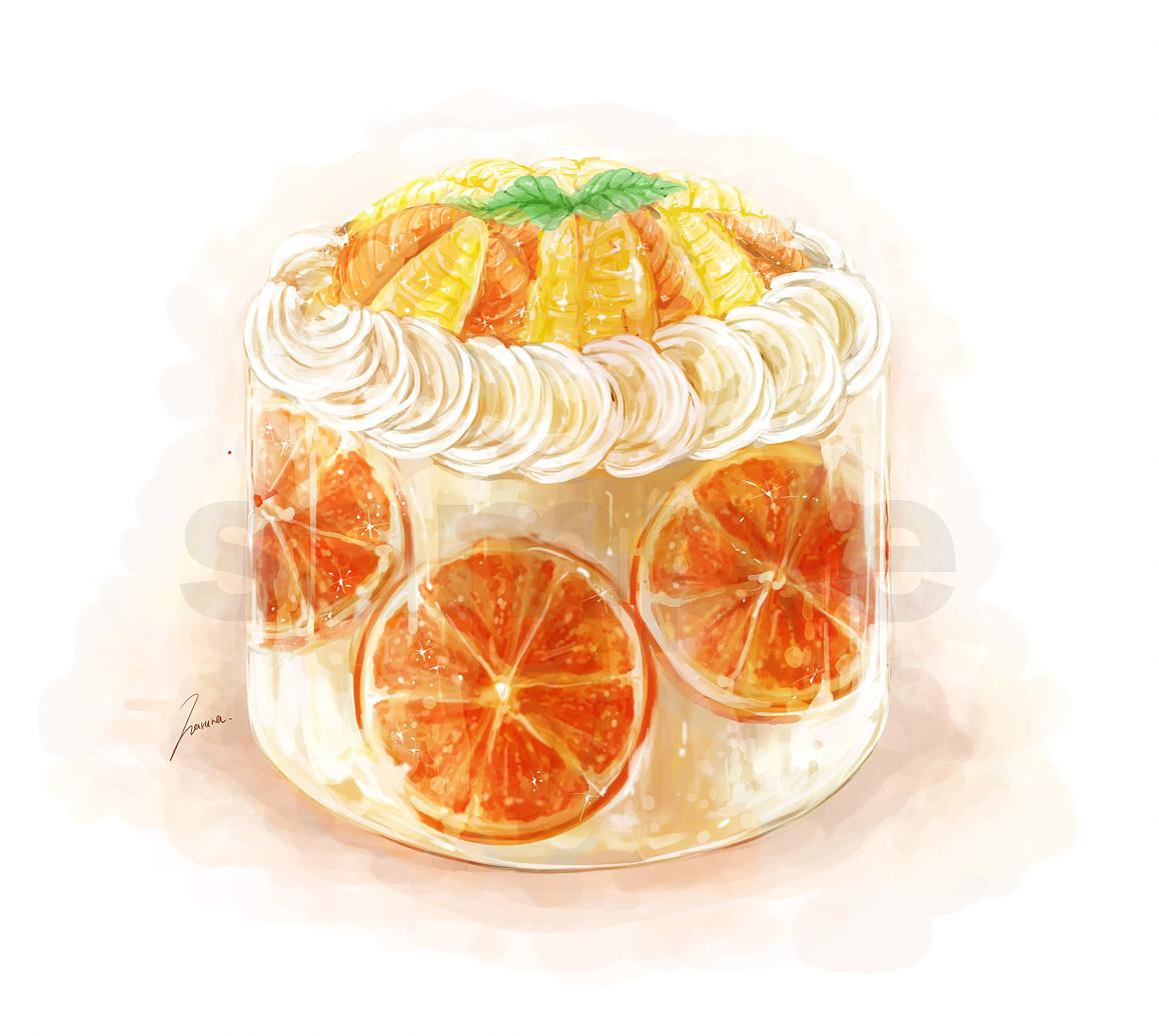 橘子蛋糕-原创创作