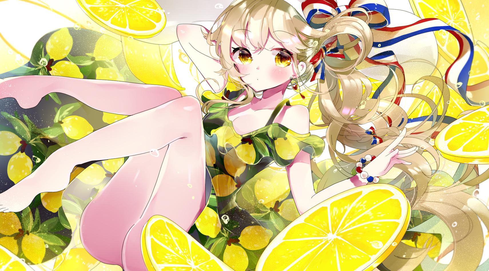 lemonade插画图片壁纸