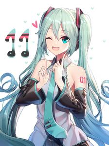 初音未来11插画图片壁纸