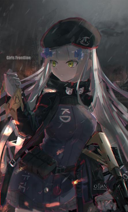 hk 416插画图片壁纸