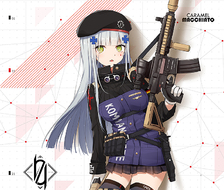 HK416-HK416穿衣巨乳