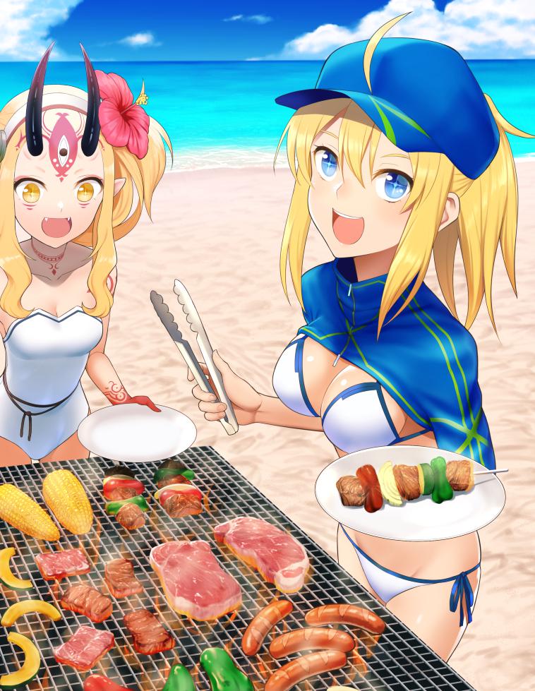 BBQ插画图片壁纸