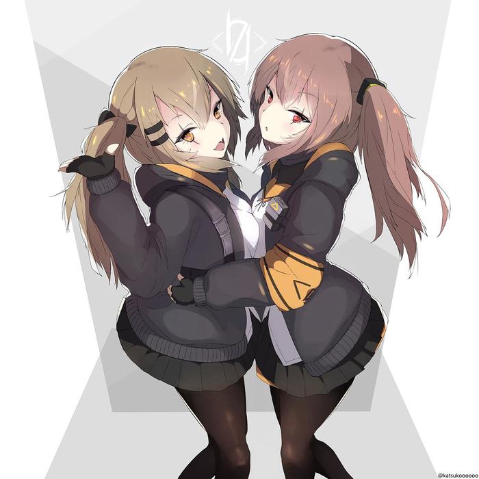 UMP9♡UMP45插画图片壁纸