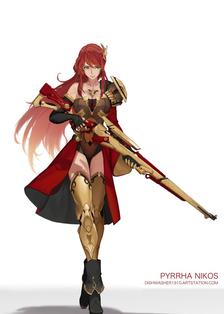 Pyrrha Nikos -RWBY 3.0插画图片壁纸