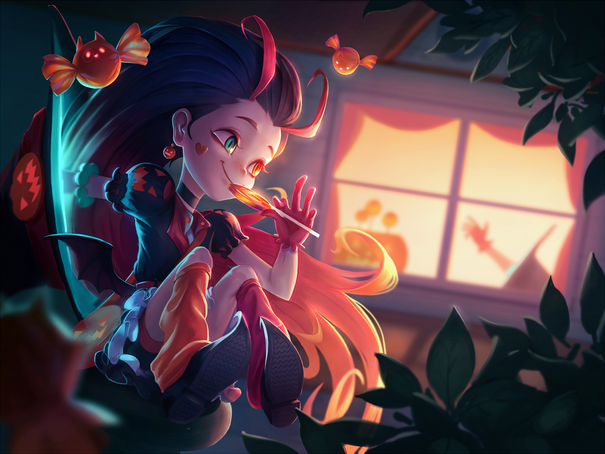 bewitching zoe.-英雄联盟zoe