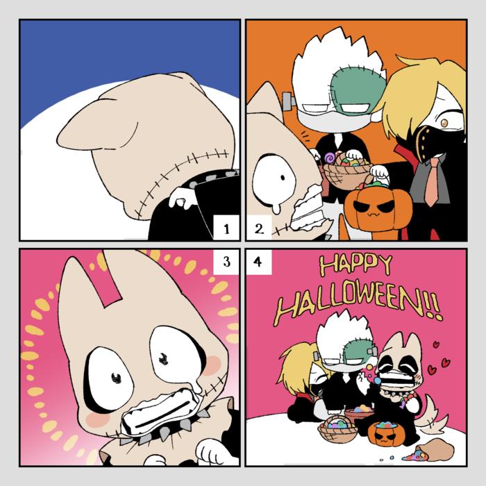 2018死秽八斋会的Happy Halloween插画图片壁纸