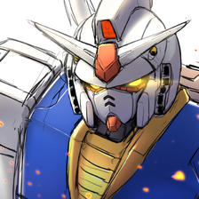 RX-78-2 Gundam插画图片壁纸