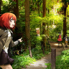 Takamori Forest插画图片壁纸