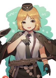 MP40插画图片壁纸