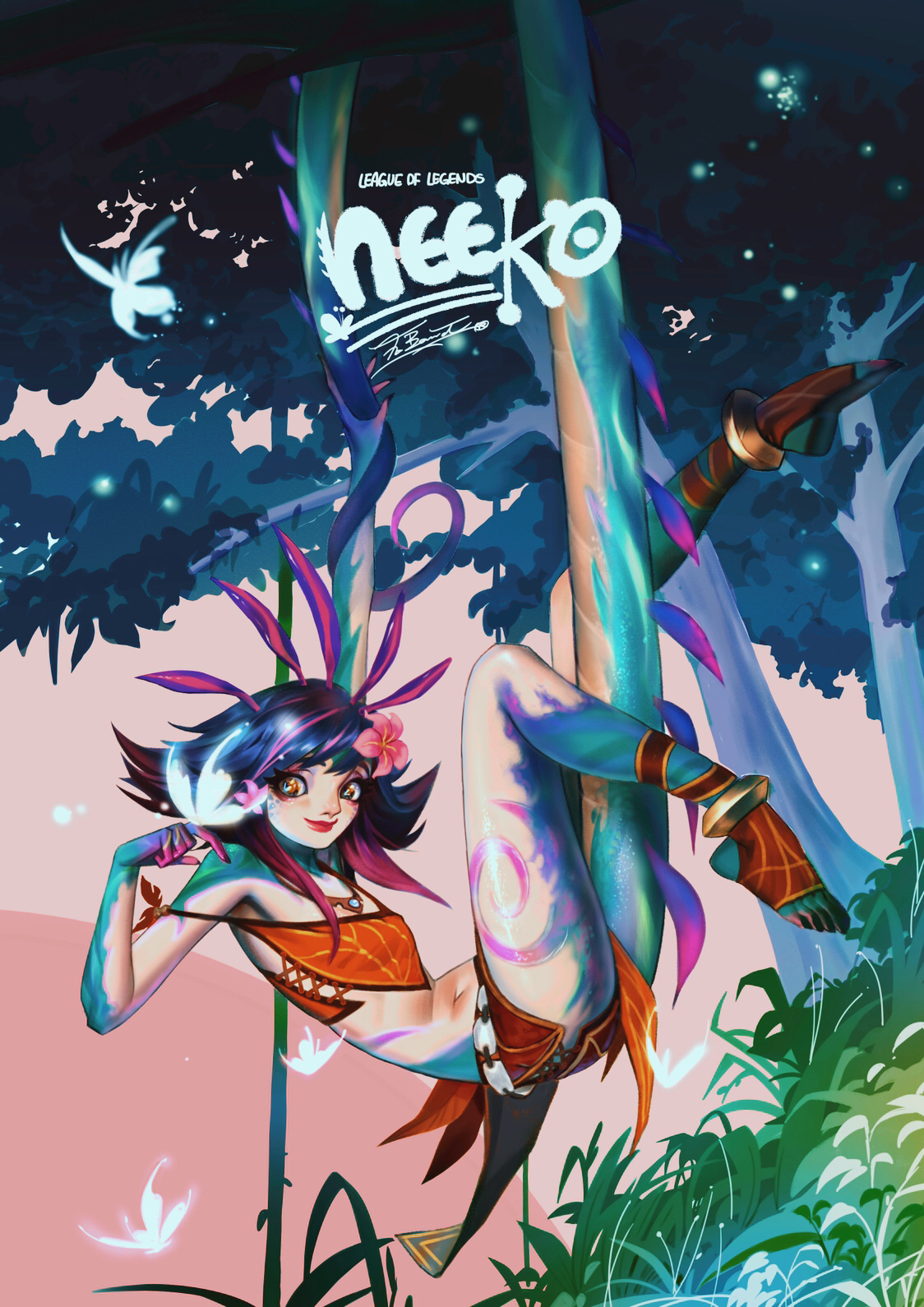 neeko~插画图片壁纸