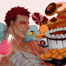 Happy Birthday, Katakuri-sama插画图片壁纸