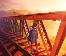 鉄橋-原创风景