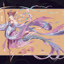 Mermaid box插画图片壁纸