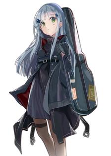 HK416插画图片壁纸