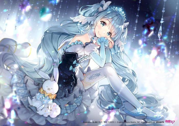 SNOW MIKU 2019插画图片壁纸