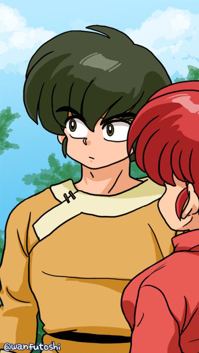 乱马说话的良牙pixiv竖图