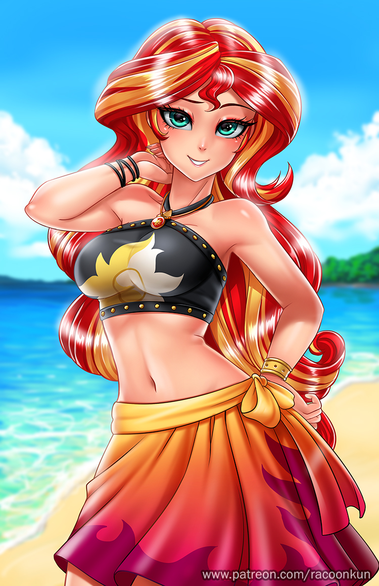 Equestria Girls Swimsuits插画图片壁纸