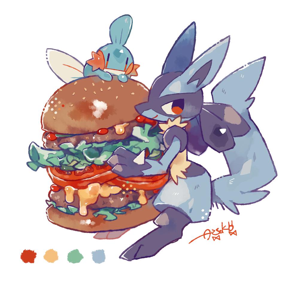 hamburger!插画图片壁纸