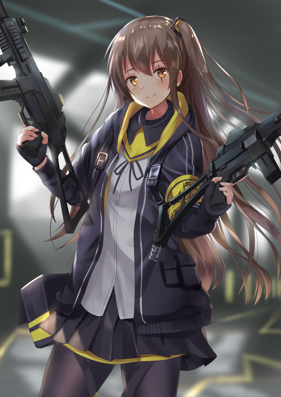 UMP45双插画图片壁纸