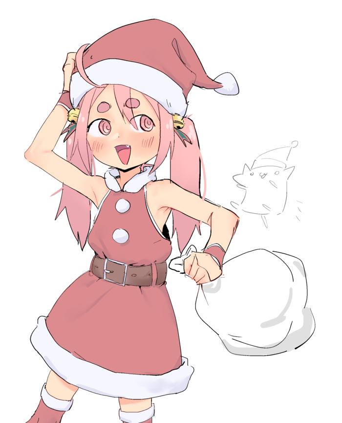 merry christmas插画图片壁纸