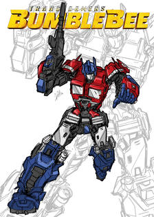 Optimus Prime (G1 BB Ver.)插画图片壁纸
