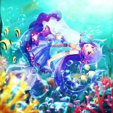 『人魚姫』插画图片壁纸