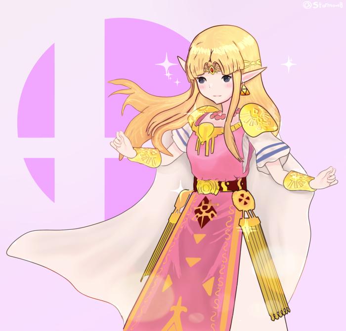 Princess Zelda Smash Special插画图片壁纸