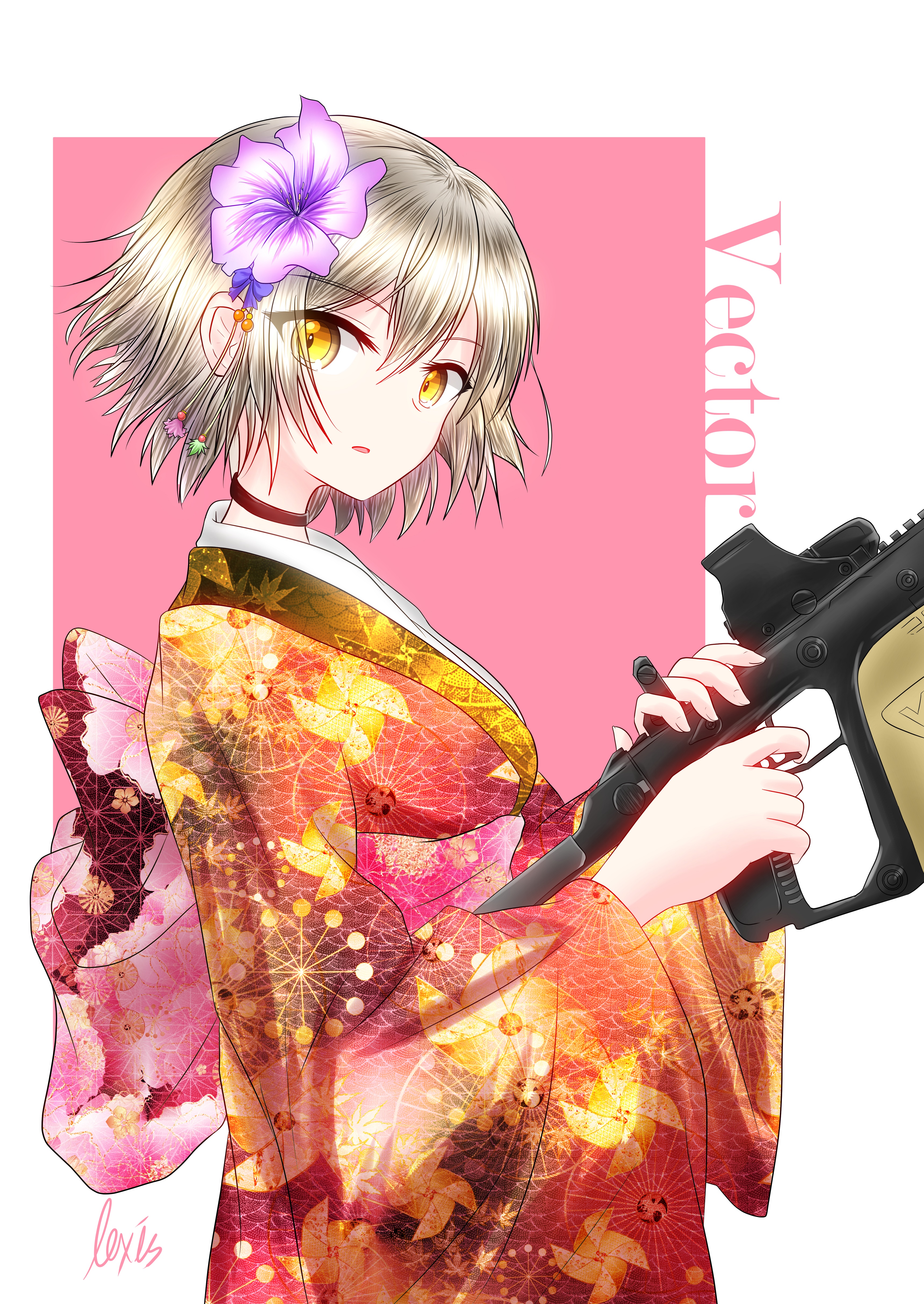 描き初めVector-Vector少女前线Vector