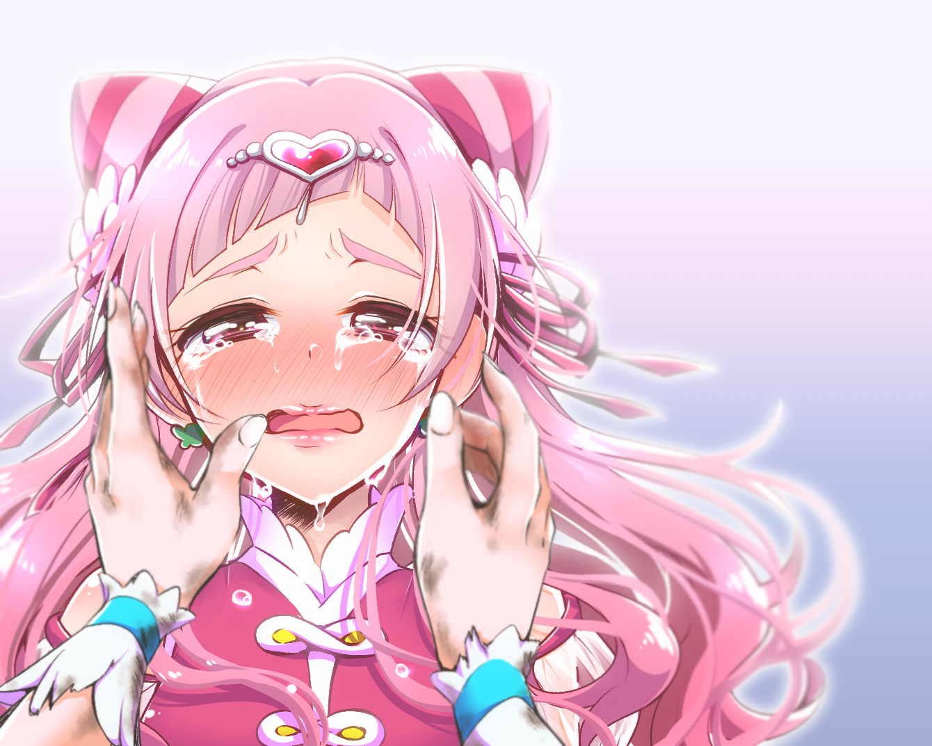 光之美少女是不会放弃的！头像同人高清图
