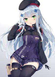 HK416插画图片壁纸