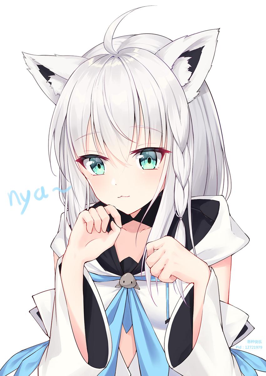 (^・ω・^§)ﾉ插画图片壁纸