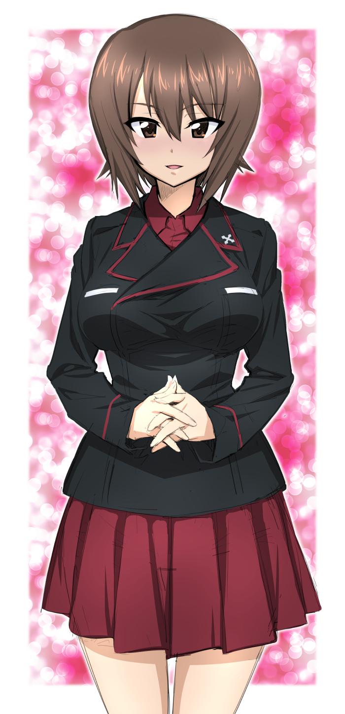 好像说了什么，真穗插画图片壁纸