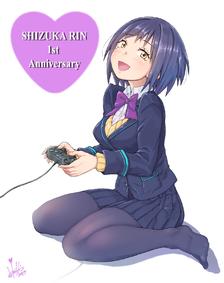 SHIZUKA RIN 1st Anniversary♥插画图片壁纸