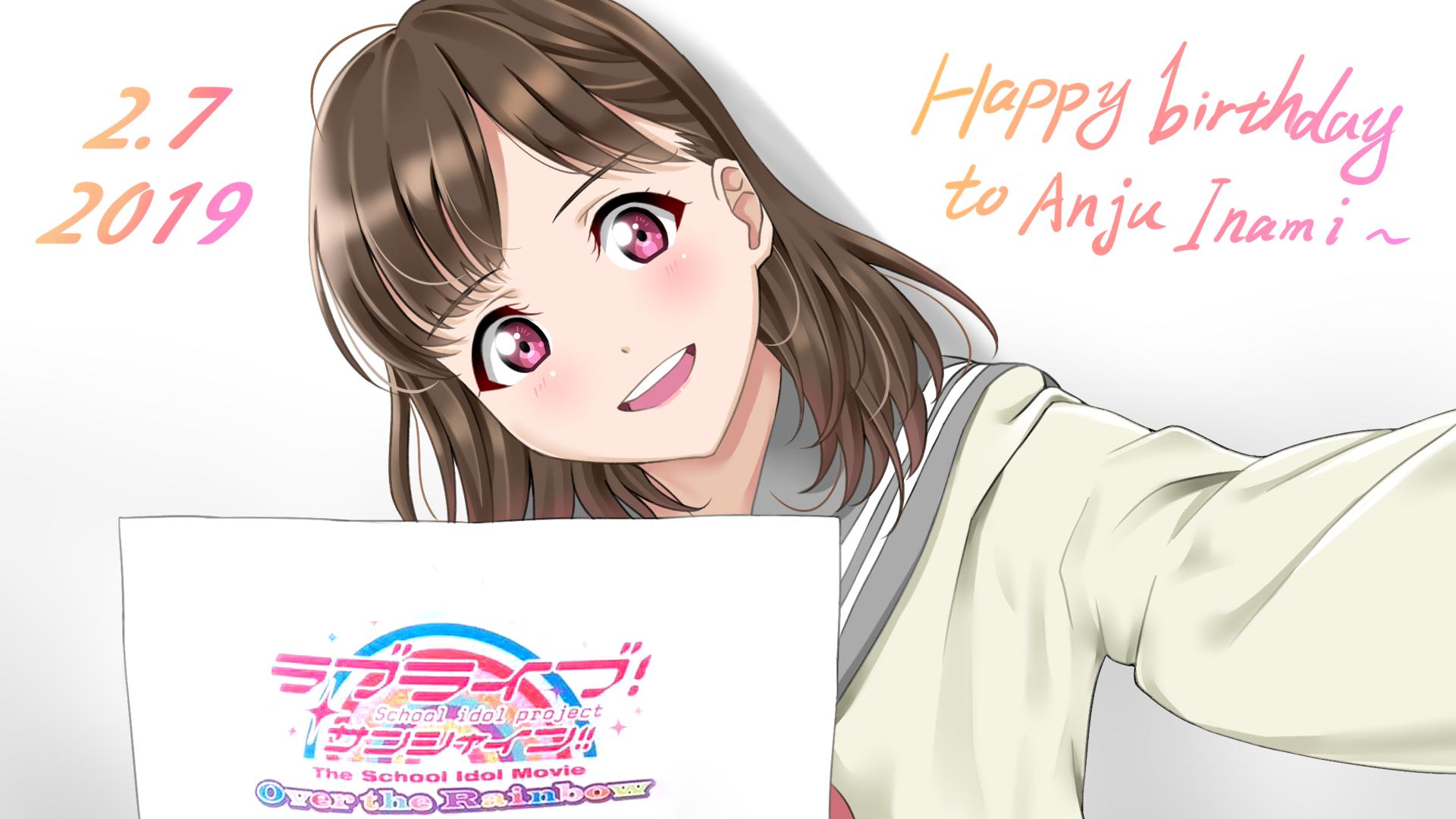 Happy birthday to Anju~