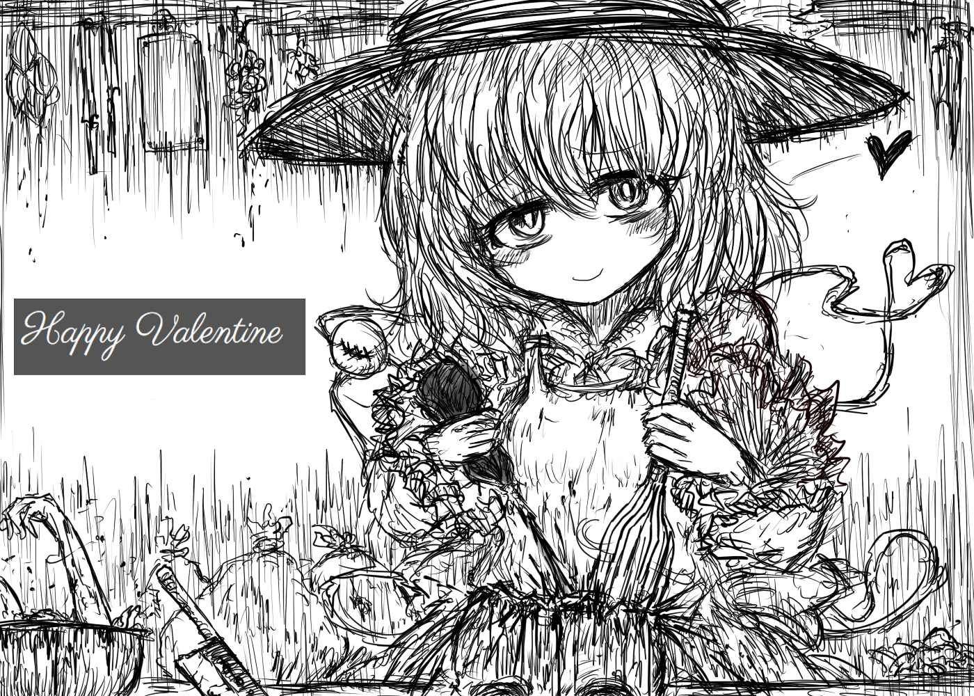 がんばってチョコつくったよ头像同人高清图