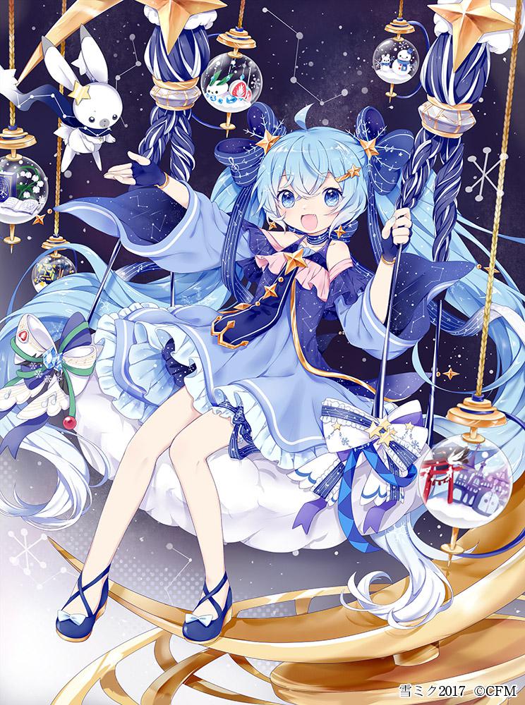 snow miku 2017插画图片壁纸