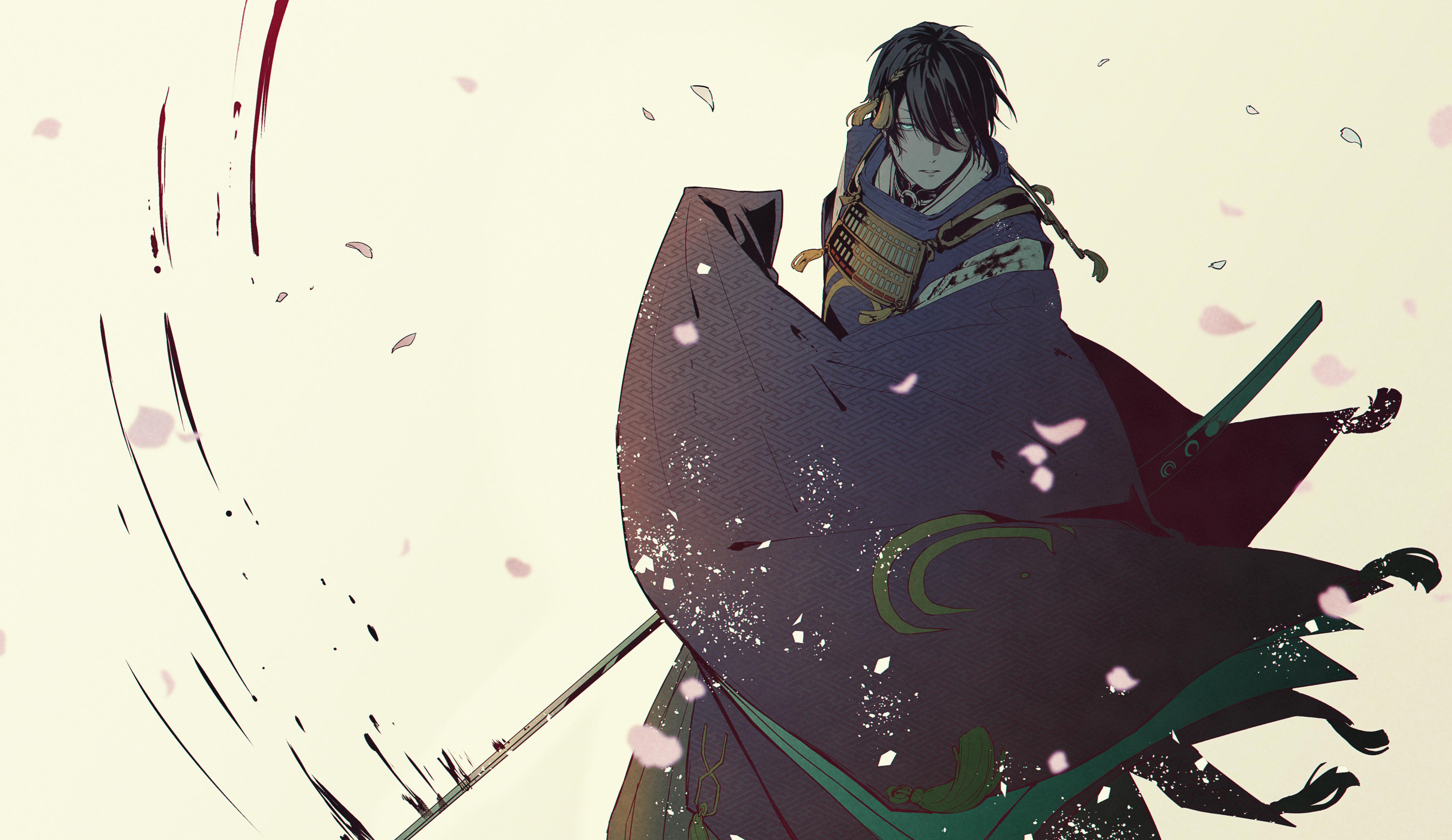 三日月宗近插画图片壁纸