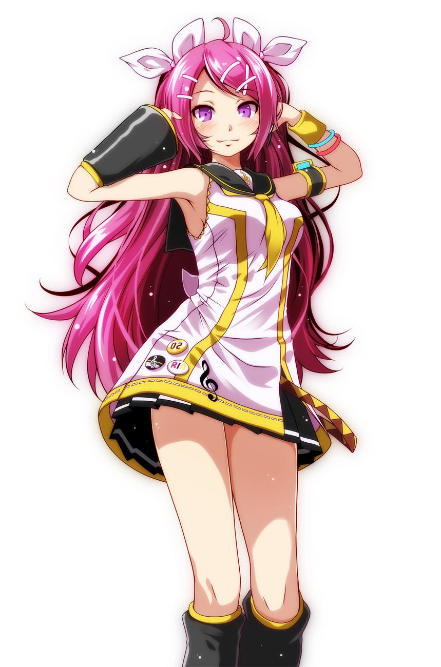 【巡音路卡】小玲爱队2号插画图片壁纸