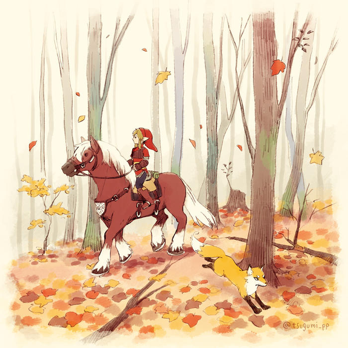 秋冬插图总结2插画图片壁纸