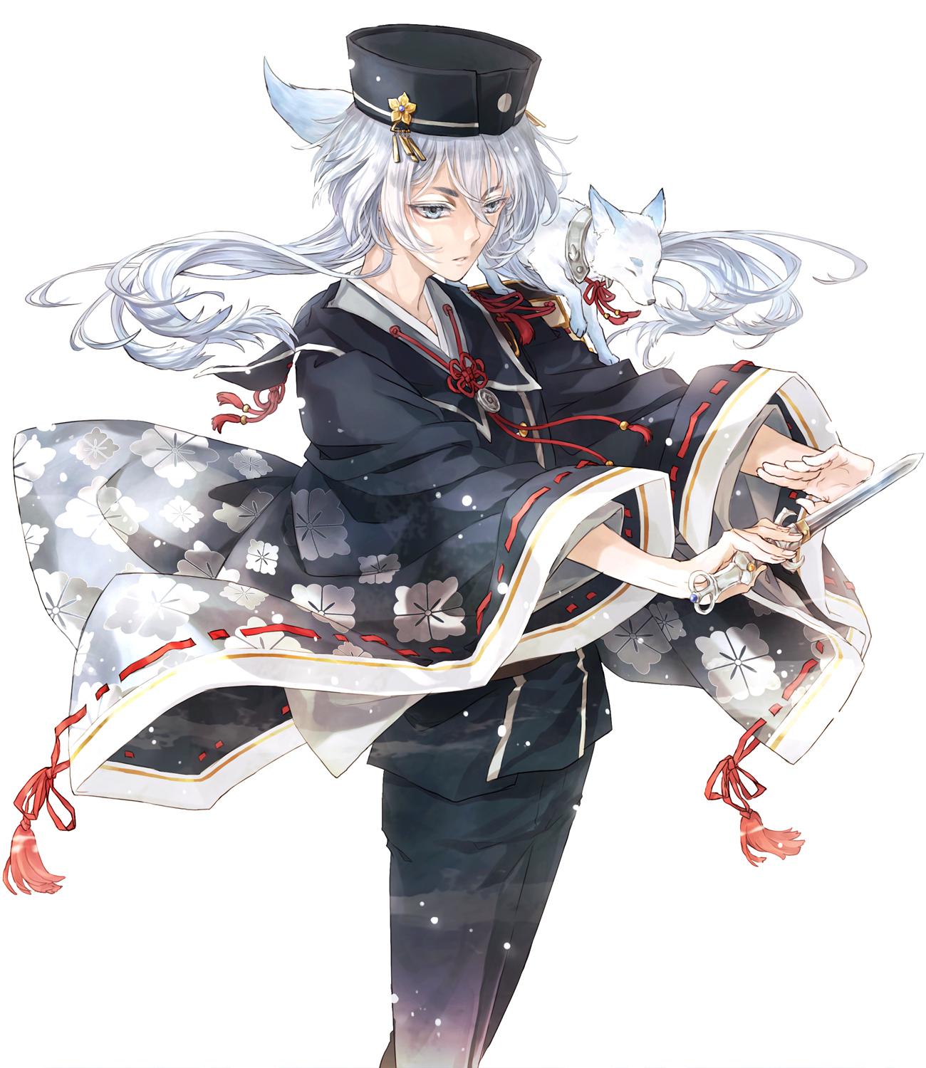 白山吉光刀剑乱舞竖图