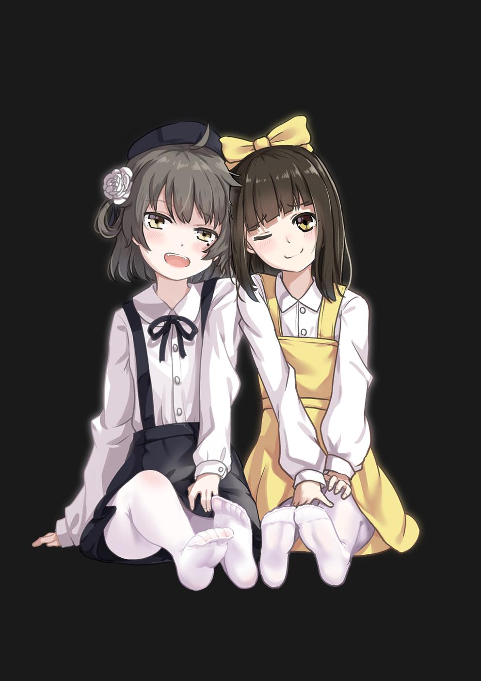 Girls插画图片壁纸