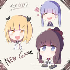 NEW GAME!插画图片壁纸