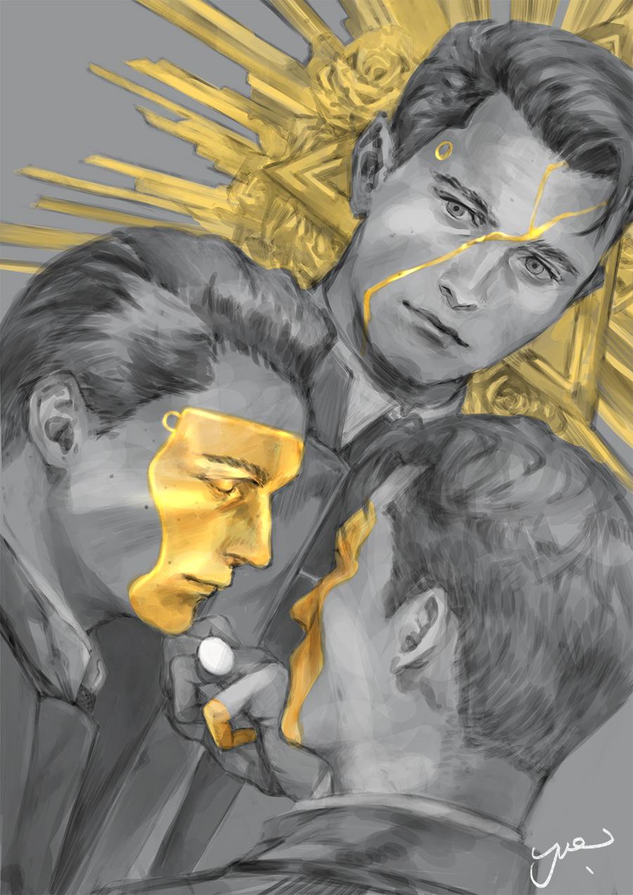 继承金/推特插画图片壁纸