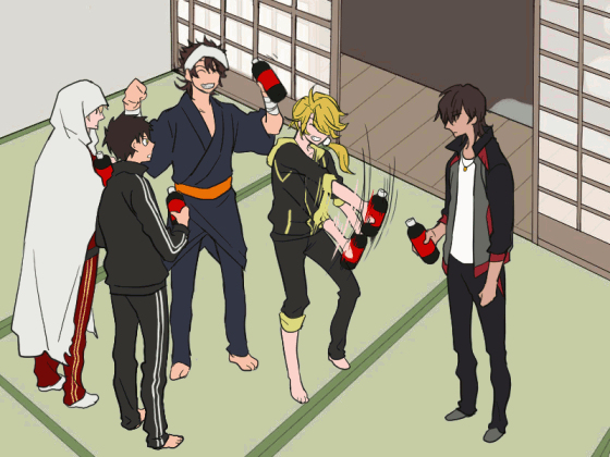 定点本丸DK組插画图片壁纸