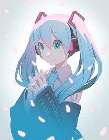 初音未来插画图片壁纸