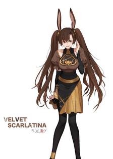 Velvet Scarlatina - RWBY 3.0插画图片壁纸