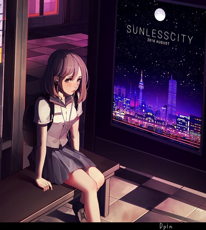 Sunless City插画图片壁纸