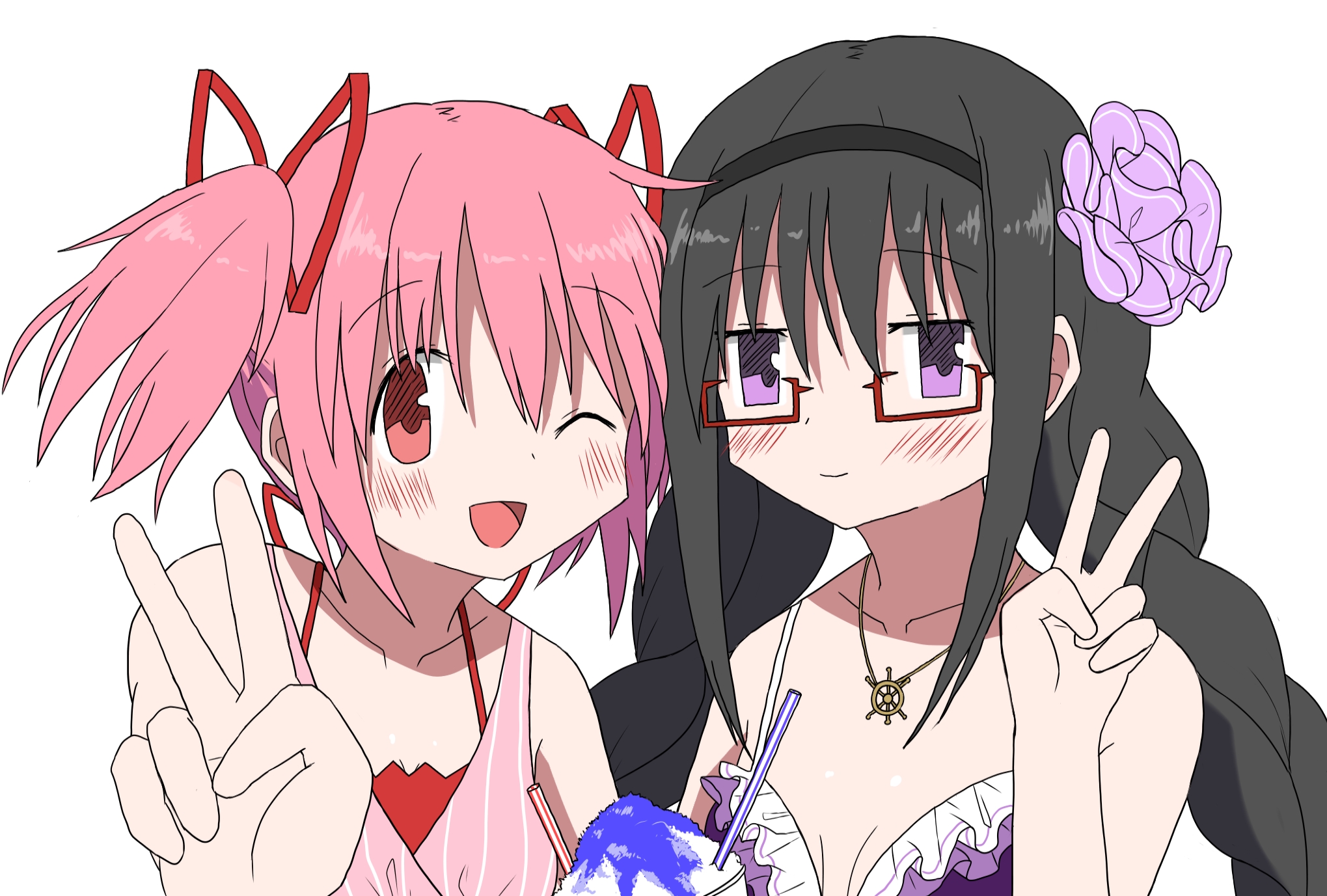 泳装泳衣插画图片壁纸