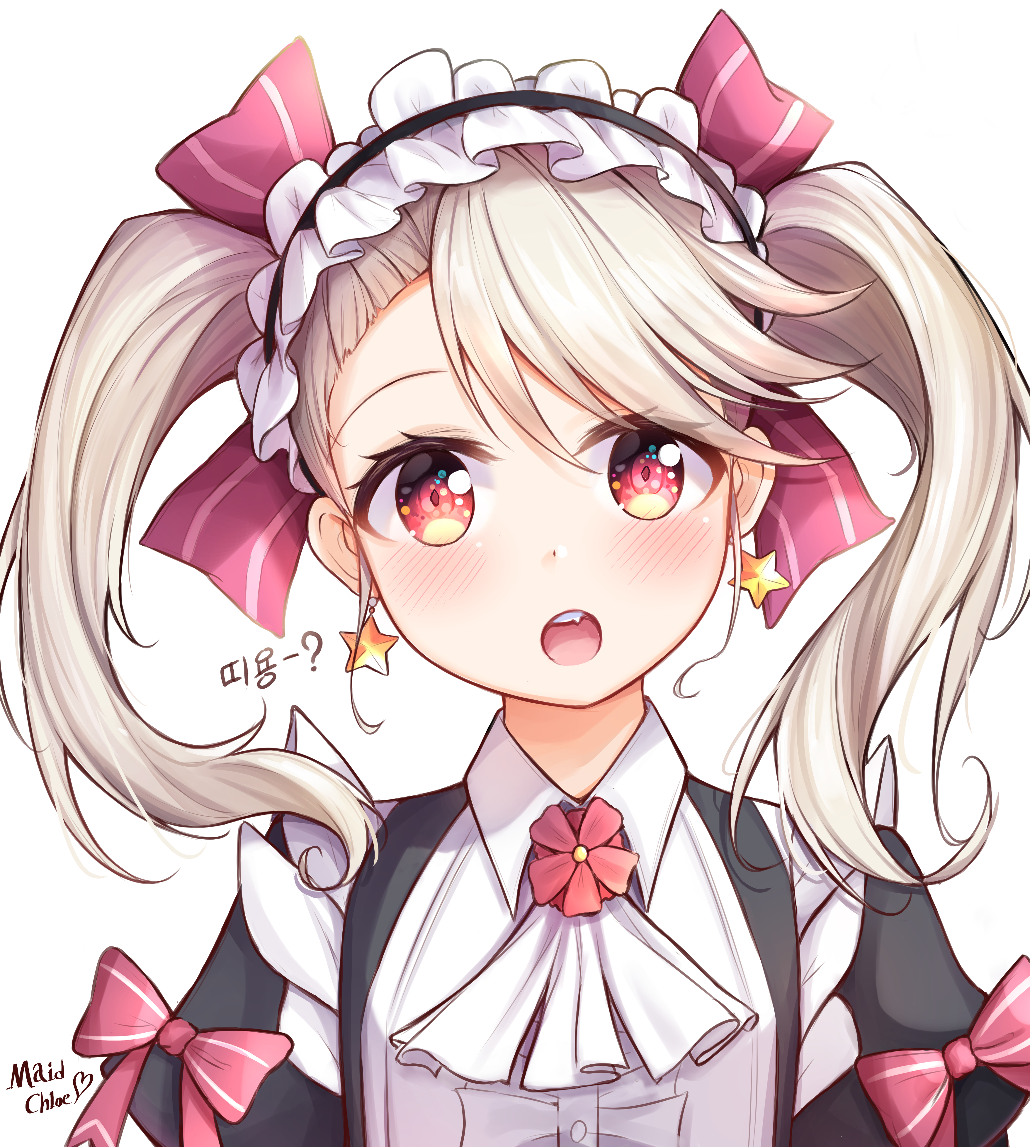 Maid Chloe插画图片壁纸